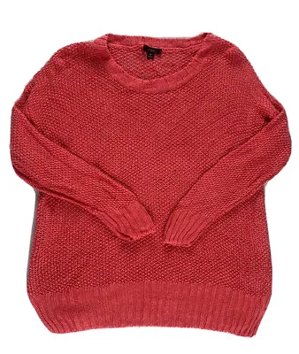 J Crew Pink Long Sleeve Sweater Womens Small S • $19.99