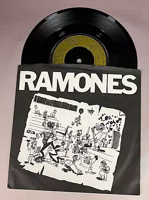 RAMONES Do You Wanna Dance 1978 Original Sire 3-track 7  W/paper Picture Sleeve • £29.95