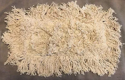 Mop Head Dust Cotton 5 X 12. White.   NEW • $10