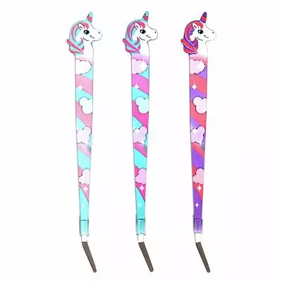 Hemline Unicorn Metal Craft Tweezers - 1 Pair - Sewing Overlocker Crafting Hobby • £4.99