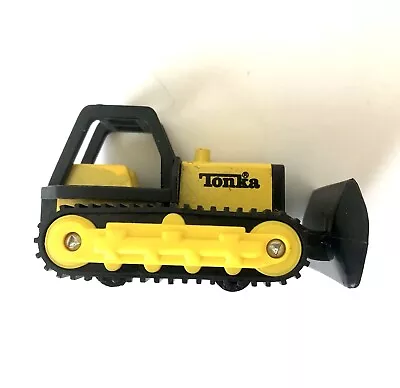 Tonka Bulldozer Die Cast Yellow Construction Vehicle 1:64 Scale 1994 • $5.99