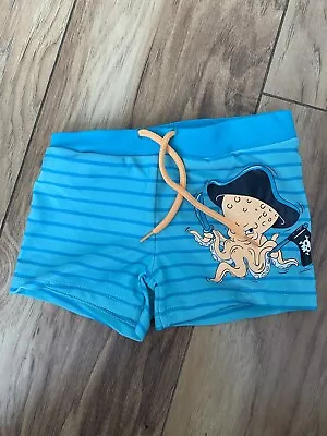 Boys Swim Trunks Shorts Pants Age 2-3 / 3-4 Years Octopus *NEW Read • £1.99