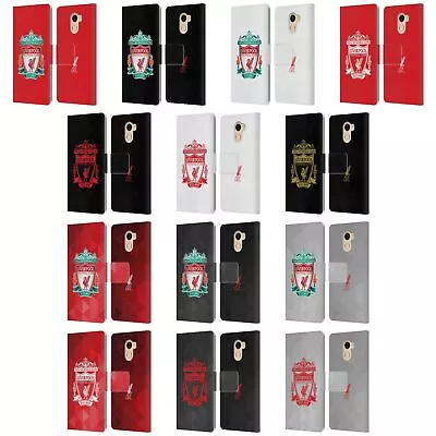 Liverpool Fc Lfc Crest 1 Pu Leather Book Wallet Case For Wileyfox & Essential • $17.55