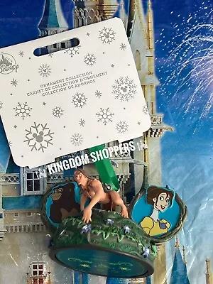 2024 Disney Parks Tarzan Jane Terk Clayton Archimedes Ear Hat Christmas Ornament • $39.95