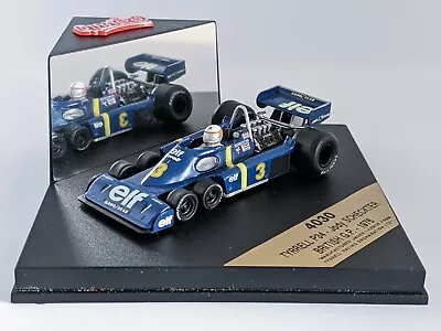 £29.99 • Buy Quartzo 4030 Tyrrell P34 Jody Scheckter British GP 1976 1/43 Scale