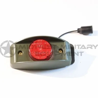 TRUCKLITE MILITARY RED GREEN LED Side Marker W/BUCKET H1 Hummer Humvee  • $32