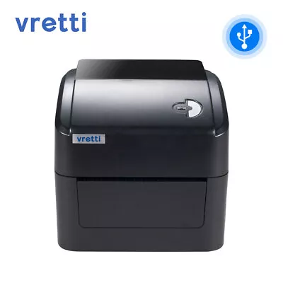 VRETTI Desktop Shipping Label Printer 4x6 USB Direct Thermal Barcode Printer UPS • $67.99