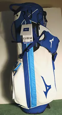 NEW W/TAGS MIZUNO BR-D3 STAND GOLF BAG - BLUE & WHITE • $219.99