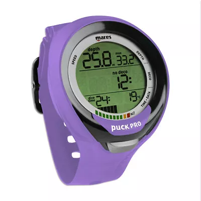 Mares Puck Pro + Dive Computer Lilac • $213.57