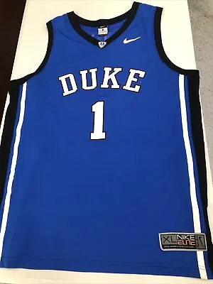 Kyrie Irving Duke Blue Devils #1 Nike Elite Jersey Size XL • $69.99