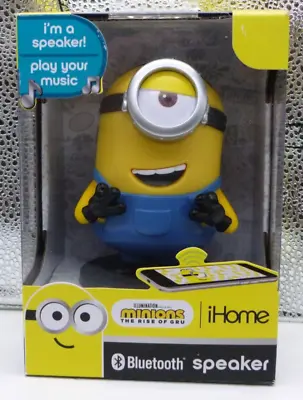 NEW IHome Minions The Rise Of Gru STUART Bluetooth Wireless Mini Speaker  • $17.95