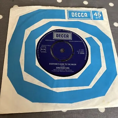 £3.75 • Buy Johnathan King – Everyone’s Gone To The Moon - Original 1965 Single