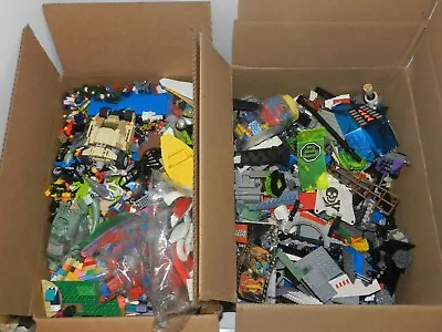 Bulk LEGO Lot VTG 80's 90's 2000's Bricks Parts Sets Minifigs 27 Lbs Pounds • $349.91