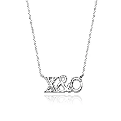 X&O Hugs And Kisses Polished Sterling Silver Necklace • $29.99