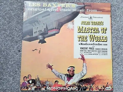 Master Of The World (1961 Music Les Baxter) Mint Soundtrack 12  Lp Vincent Price • $19.23