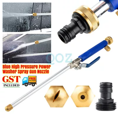 NEW High Pressure Power Washer Water Spray Gun Hydro Jet Nozzle Wand Attachment • $15.43