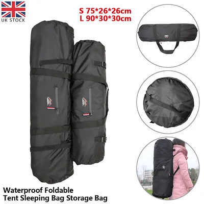Portable Waterproof Camping Tent Bag Outdoor Travel Bag Hand Luggage Bag Storage • £11.50