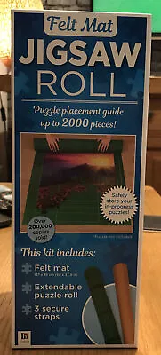 £8 • Buy Jigsaw Roll - Felt Mat