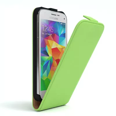 Case For Samsung Galaxy S5 Mini Flip Case Cover Phone Cover Green • $18.05