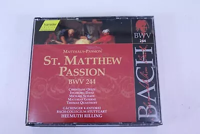 Bach: St Matthew Passion BWV 244 Edition Bachakademie Vol 74 3 CD Set • $6.27
