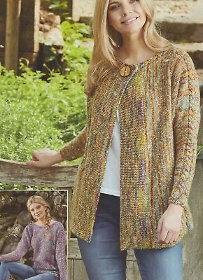 0530 Lady's Sweater & Cardigan 32-50  DK Vintage Knitting Pattern Reprint • £3.49