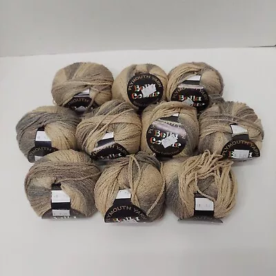 Plymouth Yarn Belle Colour Italian Collection Lot Of 10 Balls Cotton Blend • $48