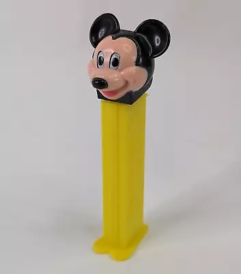 Vintage Mickey Mouse Pez Dispenser Yellow Base Disney • $10.49