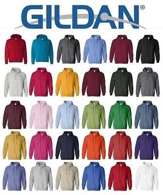 $19.11 • Buy Gildan Heavy Blend Pullover Hoodie Basic Fleece Hooded Sweatshirt 18500 NEW!