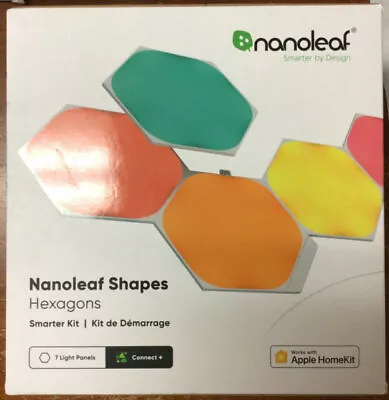 Nanoleaf NL427003HX7PK Shapes Hexagons Smarter Kit - Multicolor • $88.88