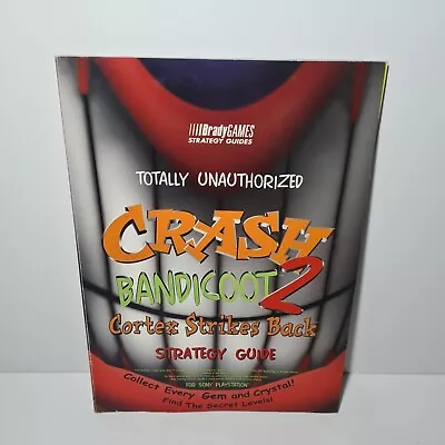 Crash Bandicoot 2 Cortex Strikes Back Strategy Guide For PS1 Game • £24.95