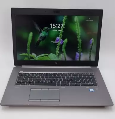 HP Zbook 17 G5 17  Intel HEX Core I7-8850H 32GB RAM 512GBSSD NVIDIA P1000 Win 11 • £475