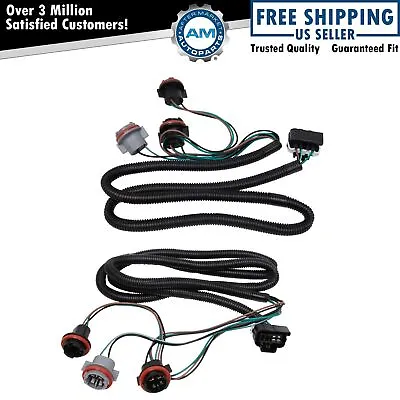$36.06 • Buy Tail Light Lamp Wiring Harness LH RH Pair For Chevy Silverado Pickup Truck New