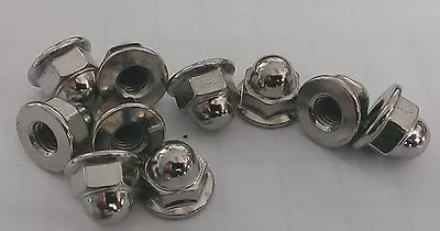 Volvo License Plate Mounting Nuts Steel  6MM Thread  10 Pack 968458 • $11.99