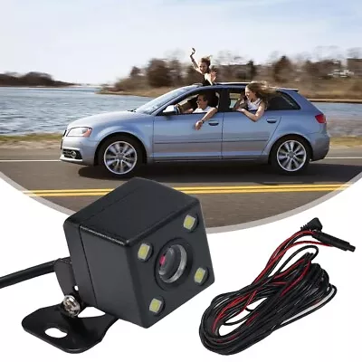 Easy To Install Weatherproof Car Reverse Camera 4 LED Night Vision 2 5mm 4Pin • $21.39