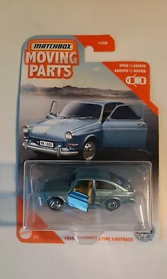 1965 Volkswagon Type 3 Fastback Matchbox Diecast • $10