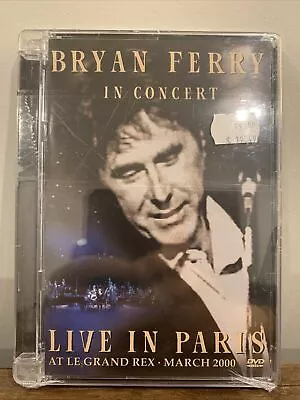£13.21 • Buy BRYAN FERRY - 'In Concert Live In Paris At Le Grand Rex' 2000 Music Concert DVD