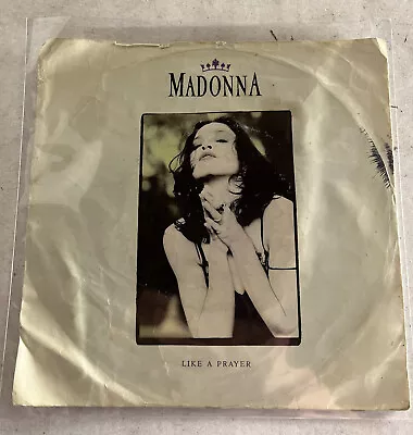 Madonna Like A Prayer WB Sire 45 RPM Vinyl Record • $9.49