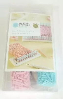 NEW Martha Stewart Knit And Weave Loom Kit Sealed • $35