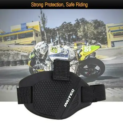 Motorcycle Shoe Boot Protector Shift Guard Cover Protective Gear Shifter Pad • $7.98