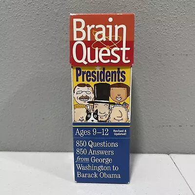 Brain Quest Cards - Presidents Edition.  Ages 9 & Up 850 Questions And Answers  • $14.95