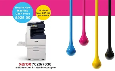 Xerox Versalink C7020/25/30 A3 Full Colour All-in-one Network Printer / Copier • £925