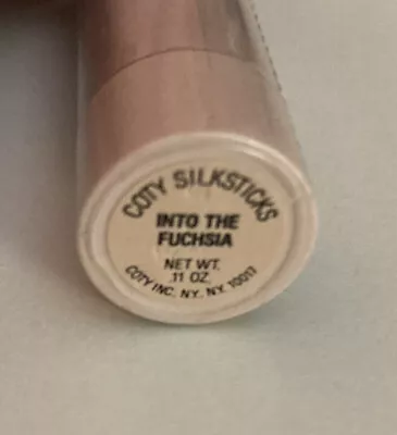 Coty Silksticks Into The Fuschia Lipstick .11 Oz NEW! Sealed! Vintage! • $40