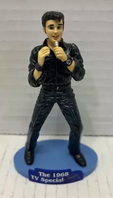 Elvis Presley Collectible Figure The 1968 TV Special 2002 Rock N Roll 4  Figure • $9.95