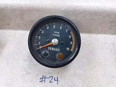 Yamaha XS650 XS1 XS2 TX650 Good Tachometer Gauge 1971 1972 1973 AP-236 #24 • $250