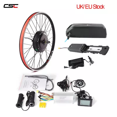 UK EU Stock Electric Bike Kit 26 27.5 28 29'' 700C 1500W 1000W 48V& Battery 24Ah • £149