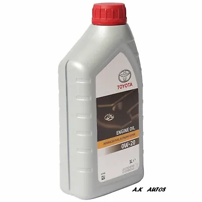 £29.99 • Buy Genuine Toyota 0w20 Fully Synthetic Engine Oil 1 LITRE