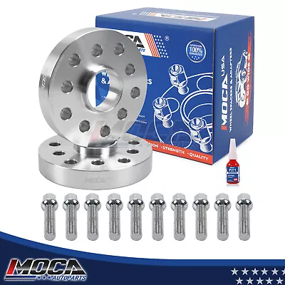 2x 25mm Wheel Spacers 5x100 5x112 For VW Jetta Golf Audi A3 A4 A6 A8 57.1mm Bore • $42.20