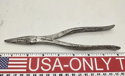 Vintage Craftsman USA Needle Nose Pliers 7.75  Nested Diamond Handles • $23