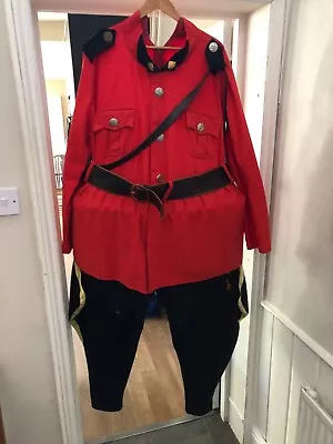 £49.99 • Buy Men's Royal Canadian Mounted Police Uniform/Fat Suit XLXXL