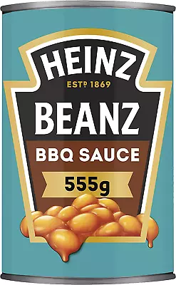 Heinz Canned Baked Beans In BBQ Sauce 555G • $5.03